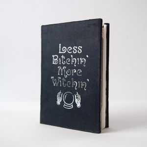Print Fresh Witchy Themed Velvet Journal
